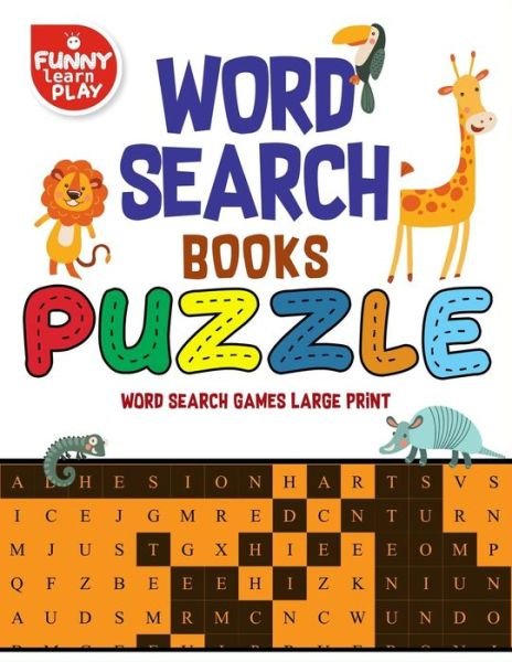 Cover for Funny Learn Play · Word Search Puzzle Books Large Quantity Puzzles (Paperback Book) (2018)