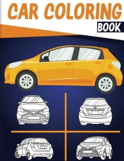 Cover for Gray Kusman · CAR Coloring Book (Pocketbok) (2018)