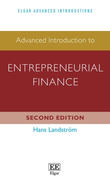 Cover for Hans Landstrom · Advanced Introduction to Entrepreneurial Finance - Elgar Advanced Introductions series (Pocketbok) (2023)