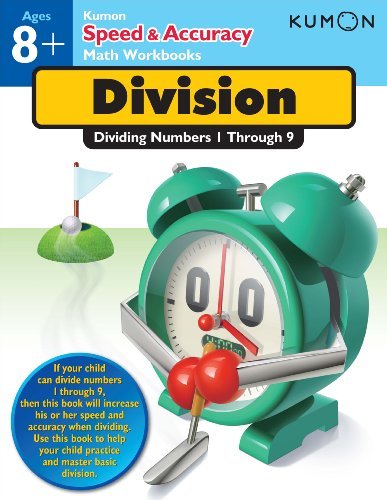 Cover for Kumon · Speed and Accuracy: Division (Paperback Book) [Csm Wkb edition] (2013)