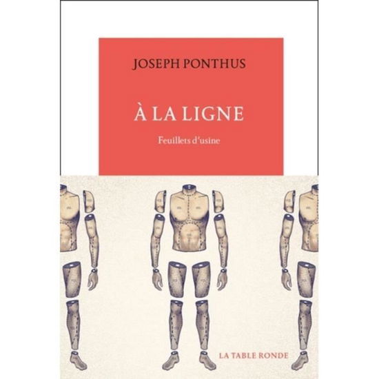 Cover for Joseph Ponthus · À la ligne: Feuillets d'usine (Paperback Book) (2019)