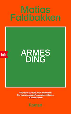 Cover for Matias Faldbakken · Armes Ding (Buch) (2024)