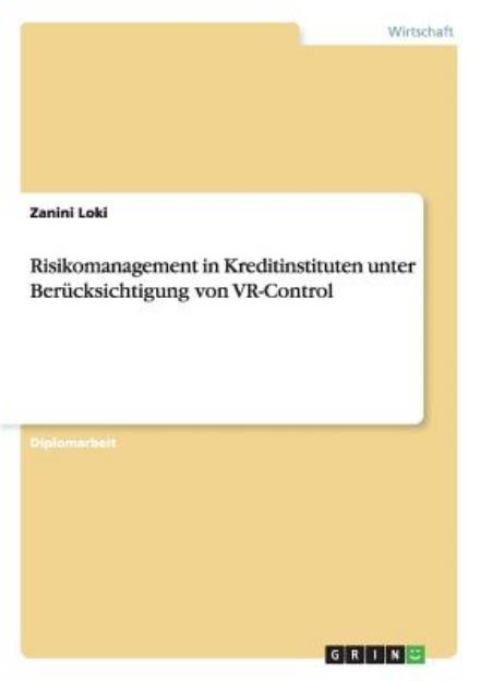 Cover for Zanini Loki · Risikomanagement in Kreditinstituten: V (Book) [German edition] (2008)