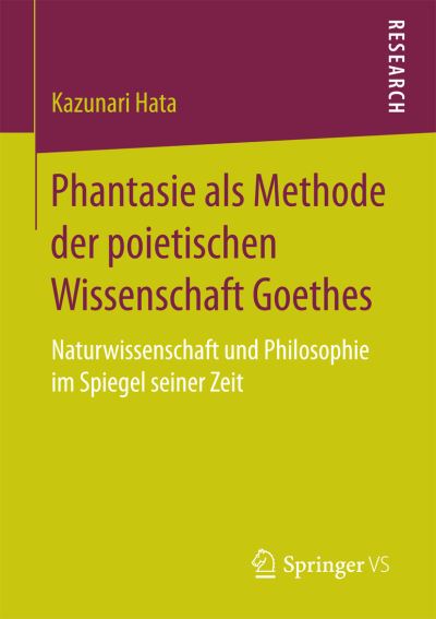 Cover for Hata · Phantasie als Methode der poietisc (Buch) (2016)