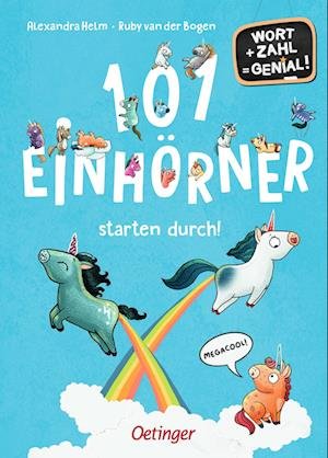 Cover for Ruby van der Bogen · 101 Einhörner starten durch (Book) (2024)