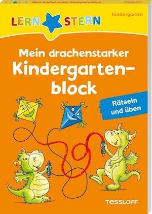Cover for Julia Meyer · LERNSTERN. Mein drachenstarker Kindergartenblock. Rätseln und üben (Taschenbuch) (2021)