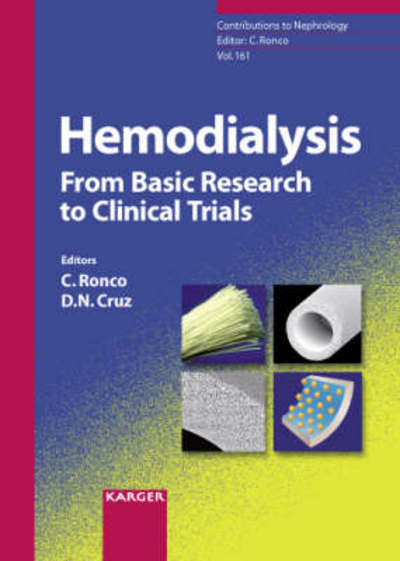 Cover for Claudio Ronco · Hemodialysis - From Basic Research to Clinical Trials (Hardcover Book) (2008)