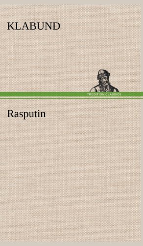 Cover for Klabund · Rasputin (Innbunden bok) [German edition] (2012)