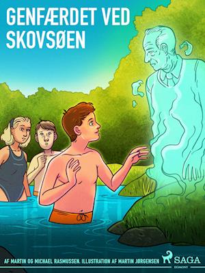 Cover for Martin Rasmussen; Michael Rasmussen · Genfærdet ved skovsøen (Sewn Spine Book) [2nd edition] (2022)