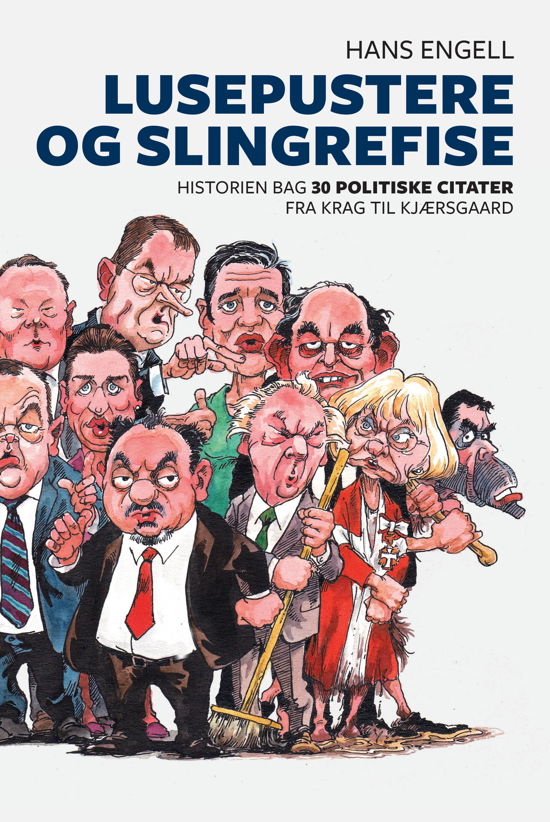 Cover for Hans Engell · Lusepustere og slingrefise (Innbunden bok) [1. utgave] (2018)