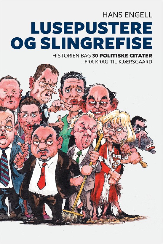 Cover for Hans Engell · Lusepustere og slingrefise (Bound Book) [1er édition] (2018)