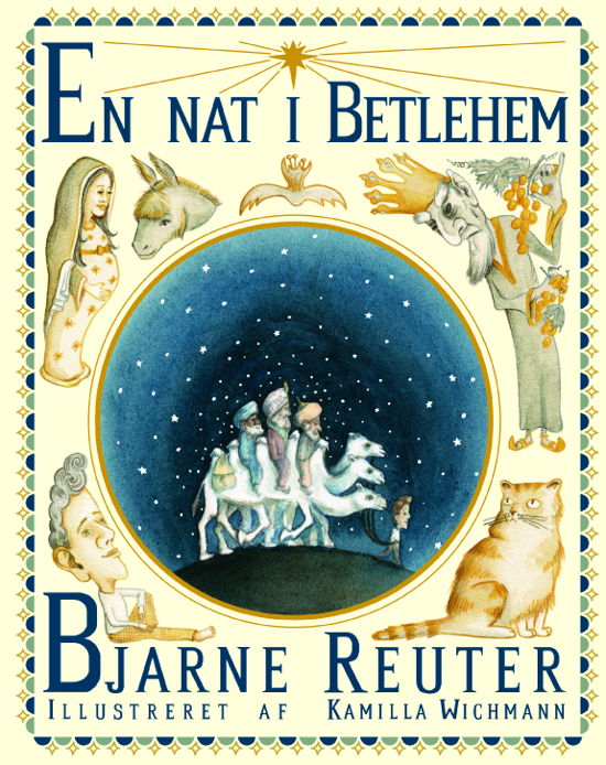 Cover for Bjarne Reuter · En nat i Betlehem (Bound Book) [1º edição] (2017)