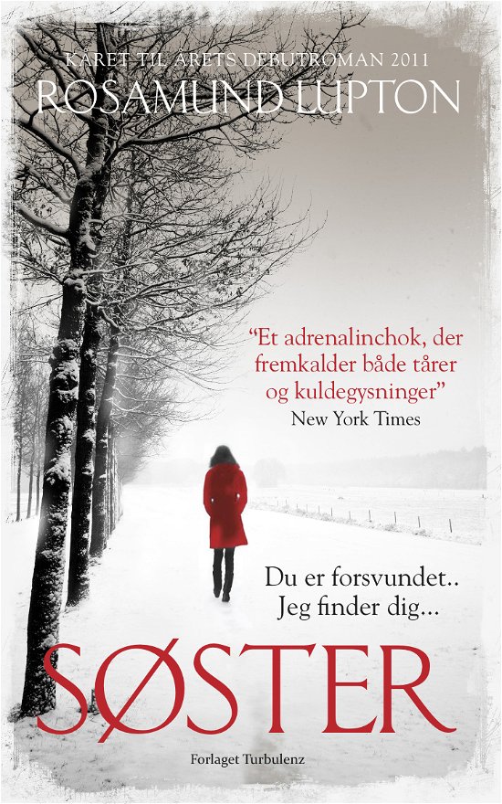 Cover for Rosamund Lupton · Søster (Sewn Spine Book) [1.º edición] (2012)