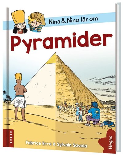 Cover for Fabrice Erre · Nina och Nino: Nina och Nino lär om pyramider (Bound Book) (2020)