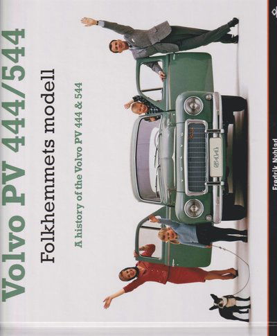 Cover for Volvo PV 444/544 Folkhemmets modell (Board book) (2024)