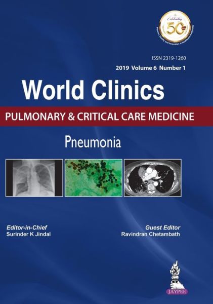 Cover for Surinder K Jindal · World Clinics Pulmonary &amp; Critical Care Medicine: Pneumonia (Hardcover Book) (2019)