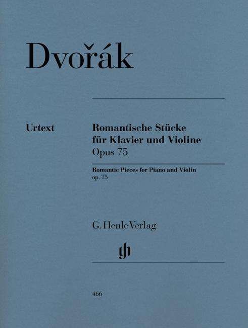 Cover for A Dvorak · Romantische St.Kl.u.Viol.HN466 (Book) (2018)
