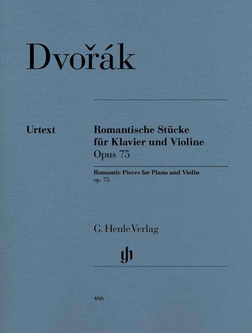 Cover for A Dvorak · Romantische St.Kl.u.Viol.HN466 (Book) (2018)