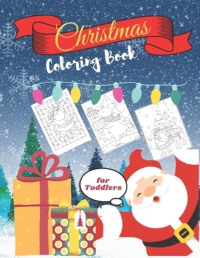 Cover for Adil Daisy · Christmas Coloring Book For Toddlers (Paperback Book) (2020)