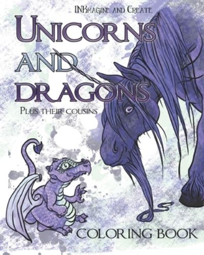 Cover for Care Halverson · Unicorns and Dragons (Paperback Book) (2020)