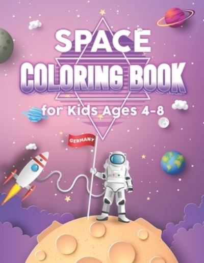 Cover for Frawo Press · Space Coloring Book for Kids Ages 4-8 (Paperback Book) (2020)