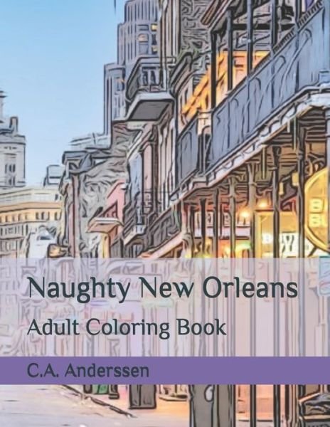 Cover for C a Anderssen · Naughty New Orleans (Pocketbok) (2020)