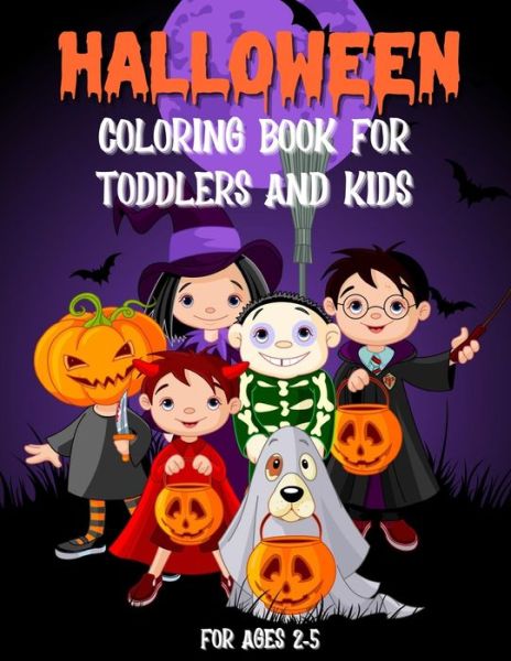 Cover for Inspyre Journals · Halloween Coloring Book For Toddlers and Kids: For Ages 2-5 (Paperback Book) (2020)