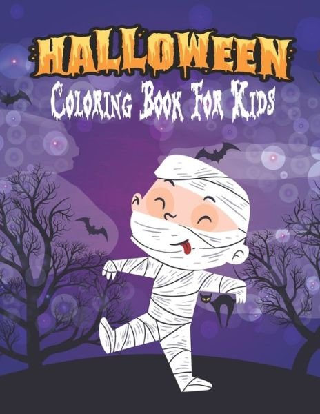 Cover for Ssr Press · Halloween Coloring Book for Kids (Pocketbok) (2020)
