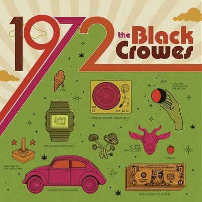 1972 - The Black Crowes - Música - RED - 0020286238669 - 14 de outubro de 2022