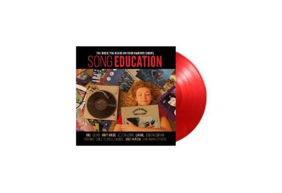 Cover for Song Education / Various · Song Education (Solid Red Vinyl) (LP) [Limited edition] (2021)