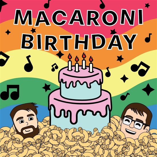 Cover for Macaroni Birthday · Play Rock 'n' Roll Songs For Children (CD) (2023)