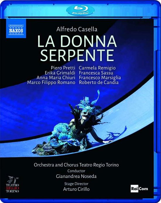 La Donna Serpente - Alfredo Casella - Elokuva - NAXOS - 0730099009669 - perjantai 5. heinäkuuta 2019