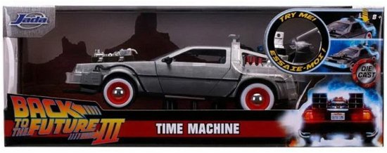 Cover for 1:24 Back to the Future 3 Time Machine W/ Lights (MERCH) (2021)