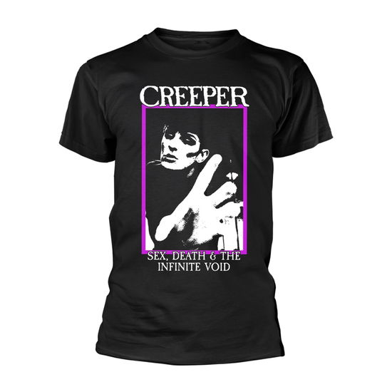 Cover for Creeper · Sex, Death &amp; the Infinite Void (T-shirt) [size XL] [Black edition] (2021)