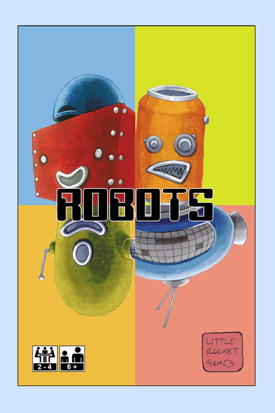 Cover for Little Rocket Games · Little Rocket Games: Robots (MERCH)