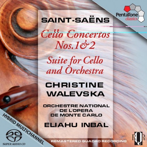 Saint-Saens - Cellokonzerte 1&2 - Walevska - Inbal - Orch.nat.d - Musikk - PENTATONE MUSIC - 0827949013669 - 1. august 2011