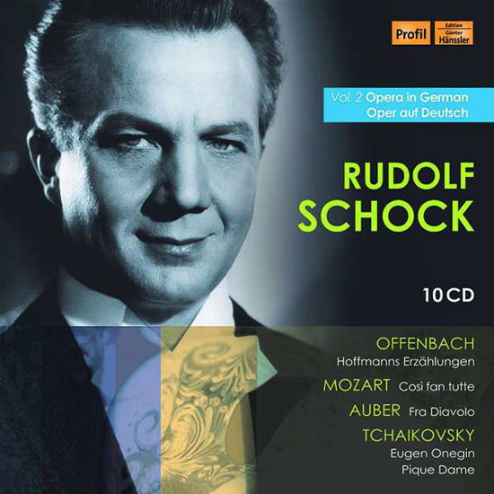 Opera In German. Vol. 2 - Rudolf Schock - Musikk - PROFIL - 0881488200669 - 5. mars 2021