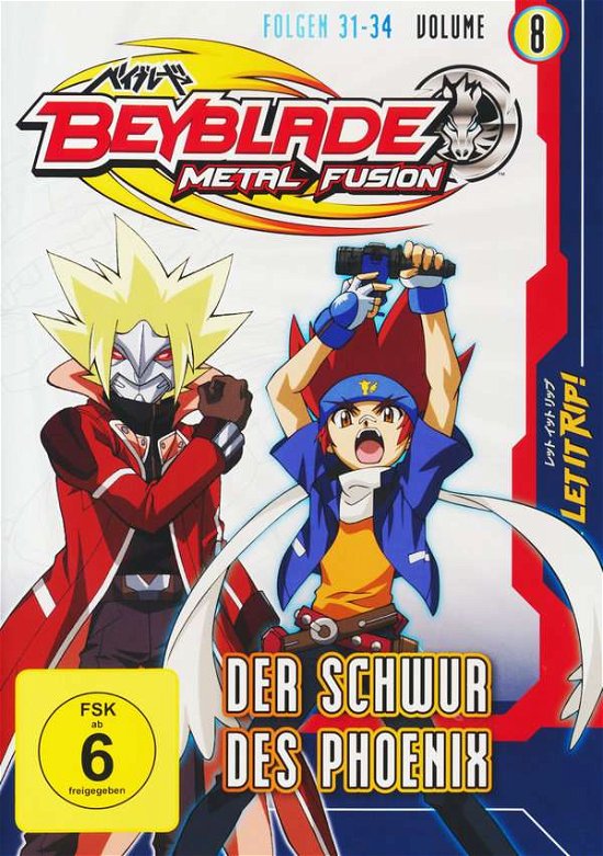 Cover for Beyblade Metal Fusion · Volume 8 - Der Schwur Des Phoenix (Import DE) (DVD)