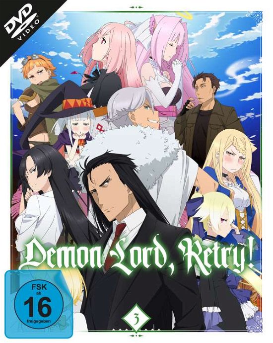 Cover for Demon Lord, Retry! - Vol.3 (ep. 9-12) (dvd) (DVD)