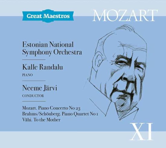 Cover for Brahms / Randalu / Jarvi · Piano Concerto 23 (CD) (2019)
