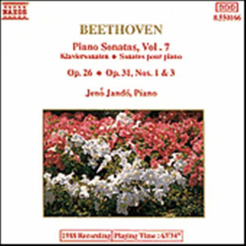 BEETHOVEN: Piano Sonatas Vol.7 - Jenö Jando - Musiikki - Naxos - 4891030501669 - torstai 21. maaliskuuta 1991