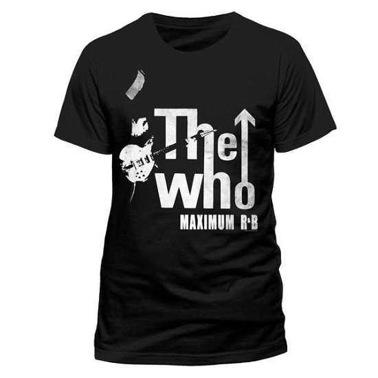 Cover for The Who · T-shirt (Uomo-m)  Maximum R N B   New Release February (MERCH)