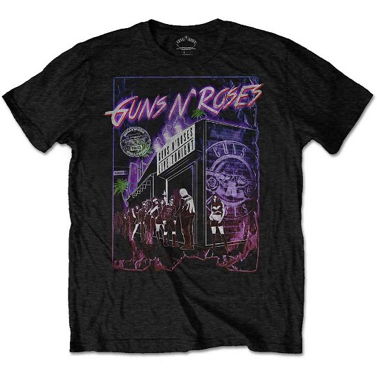 Cover for Guns N Roses · Guns N' Roses Unisex T-Shirt: Sunset Boulevard (T-shirt) [size S] [Black - Unisex edition]