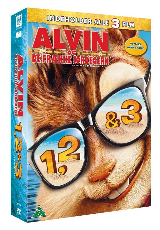 Cover for Alvin &amp; De Frække Jordegern 1-3 (DVD) (2012)