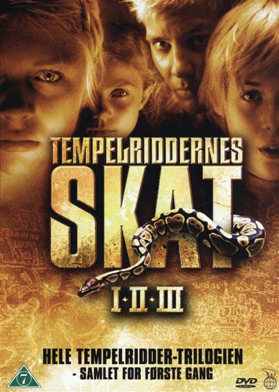 Tempelriddernes Skat - 1 + 2 + 3 - Boxset - Filmes -  - 5708758674669 - 18 de setembro de 2008