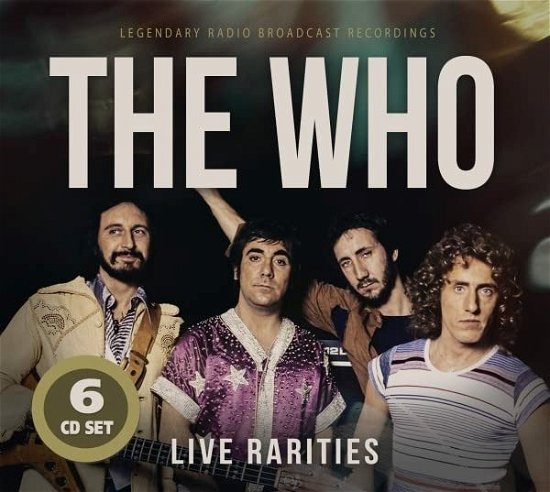 Cover for The Who · Live Rarities (6cd Box) (CD) (2022)