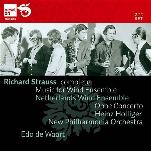Cover for Richard Strauss (1864-1949) · SÃ¤mtliche Werke fÃ¼r BlÃ¤ser (CD) (2011)