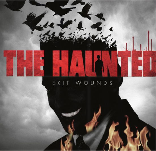 Cover for Haunted · Exit Wounds (Sunburst Yellow / Red Vinyl) (LP) (2025)