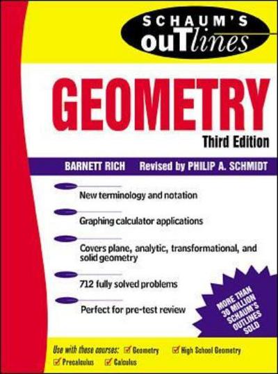 Cover for Barnett Rich · Schaum's Outline of Geometry (Paperback Book) (2000)