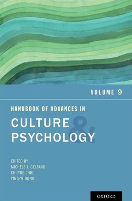 Cover for USA Oxford University Press · Handbook of Advances in Culture and Psychology: Volume 9 - Advances in Culture and Psychology (Hardcover Book) (2022)